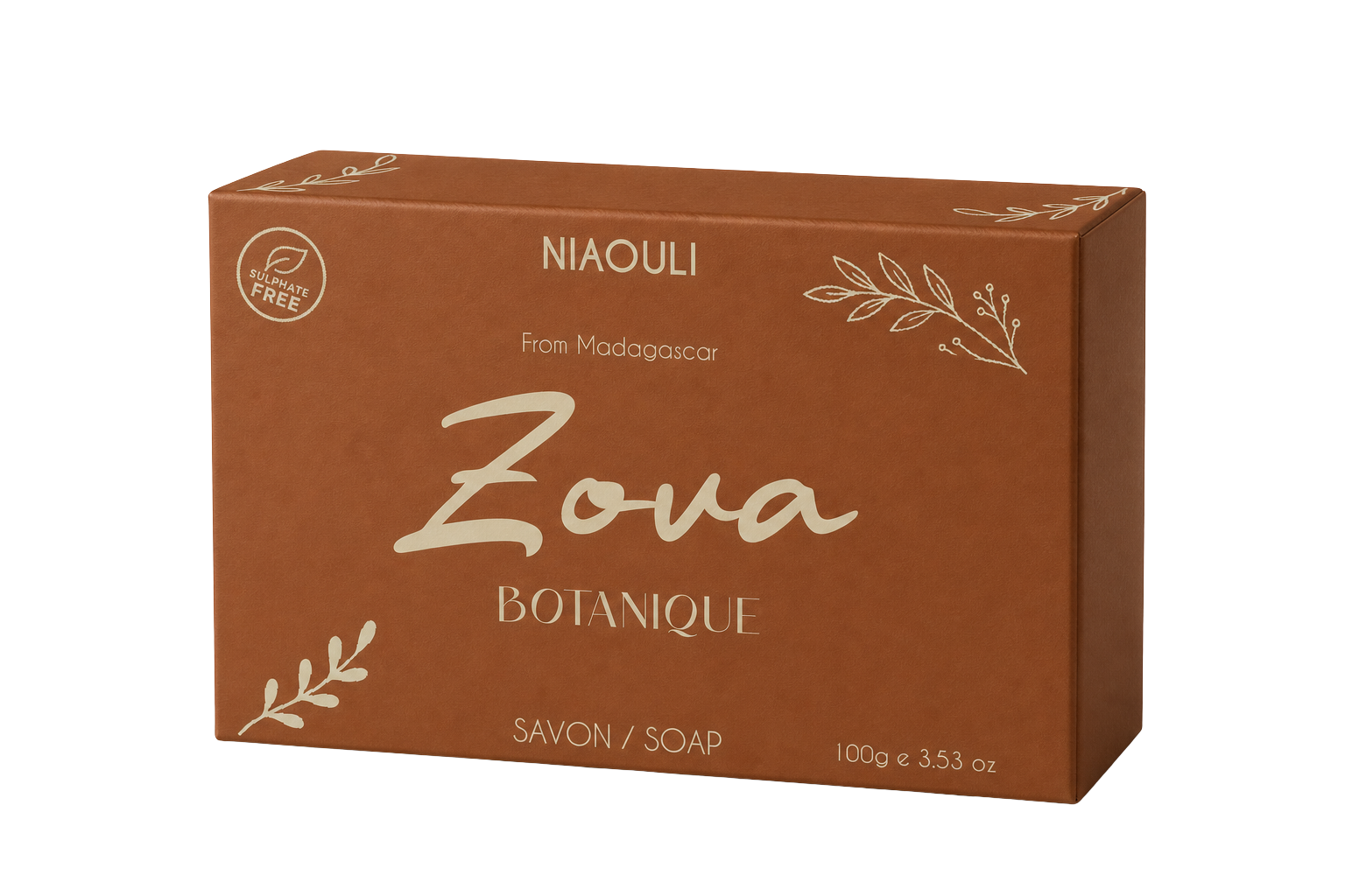Niaouli Soap packaging