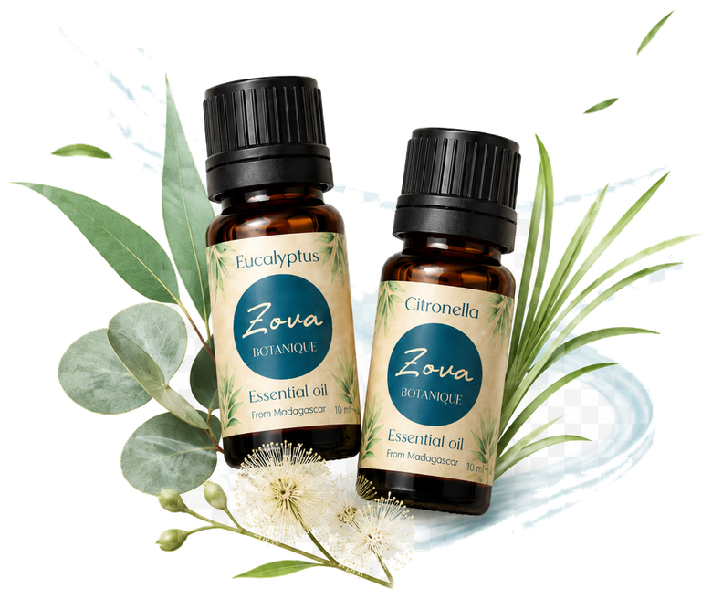 Zova fresh room ritual pack combination with Eucalyptus and Citronella